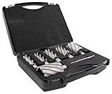 Steel Dragon Tools AC2-7PCLG 7PC Annular Cutter Kit Depth 2' Large Sizes 1' - 2' 1 Pin