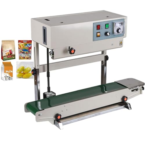 Sigillante continuo automatico della banda, sigillatore verticale di controllo della temperatura digitale per l'imballaggio efficiente del film della borsa