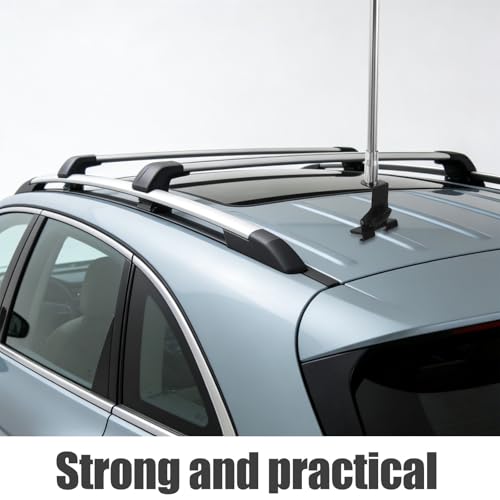 Antena decorativa de coche UPKOCH en acero inoxidable para exterior de automóvil 7