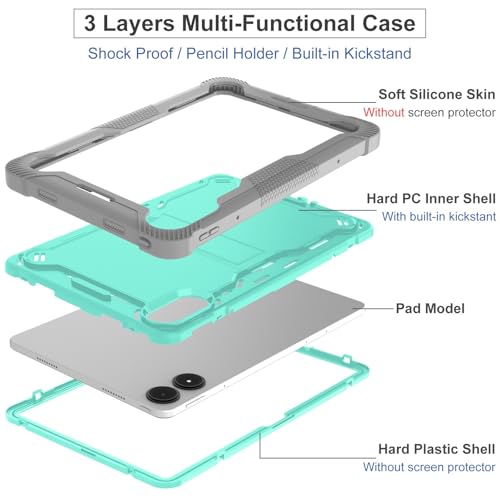 Housse Xiaomi Redmi Pad 2 Pro 12,1" coque hybride haute résistance - 6