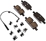 ACDelco Gold 17D2174CH Ceramic Rear Disc Brake Pad Kit