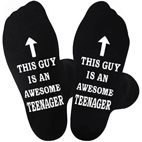 Jeasona Teenage Boy Socks Gifts for Teenage Boys 13-15 Years Stocking Fillers for Teenage Boys Gifts for Teenage Boys 13-15 Years Presents for Teenage Boys Teen Boy Gifts Cotton Cover