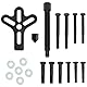 QWORK® 13 Stück Lenkrad Abzieher Kit,Abzieher Entferner，Polradabzieher