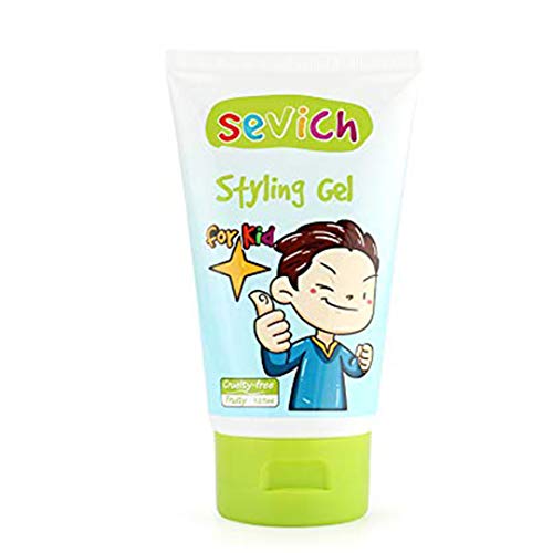 Fresh Kids Hair Gel Styling Gel for Kids All Natural Baby Hair Gel Medium-Strong Hold | Not Greasy |Fruit fragrance| 4.4oz.