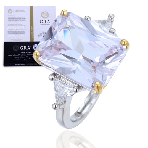 Bague pour femme avec moissanite de 10ct pour mariage et fiançailles