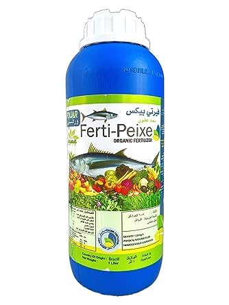 Ferti Peixe Foliar Fish Based Organic Liquid Fertilizer 1Ltr Origin 'Barazil' Garden Care