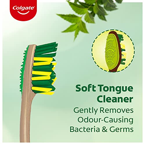 Image of Colgate ZigZag Neem Soft Bristle Toothbrush - 4 Pieces, Multicolour