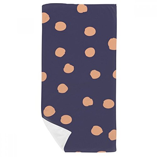 Serviette de bain douce 35x70cm débarbouillette multicolore haute absorption - 2
