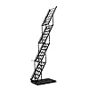 JIAGU Magazine Stand A4 Vouwinformatierek Vloer Propaganda Rack Verticaal Magazine Rack Opvouwbaar Draagbaar Display…