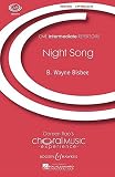 Night Song: Kinderchor (2 Stimmen), Triangel und Fingercymbeln. Chorpartitur.