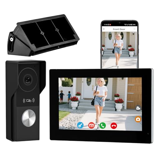 2 Wires Video Door Phone Intercom System with Monitor