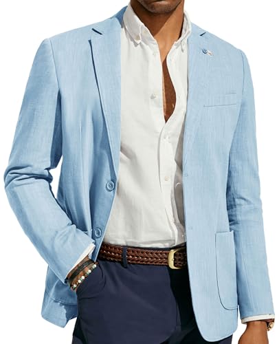 Suggerimenti per la combinazione: questa giacca blazer in lino è comoda e versatile, puoi abbinare pantaloni, jeans o salopette e scarpe in pelle, scarpe da ginnastica o stivali di pelle come preferisci.