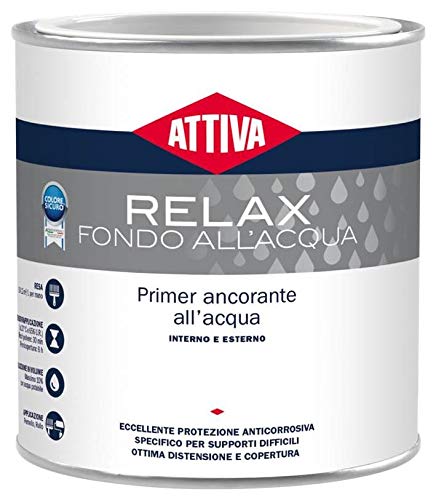 Attiva - relax attiva fondo primer ancorante all'acqua multisupporto - 500ml