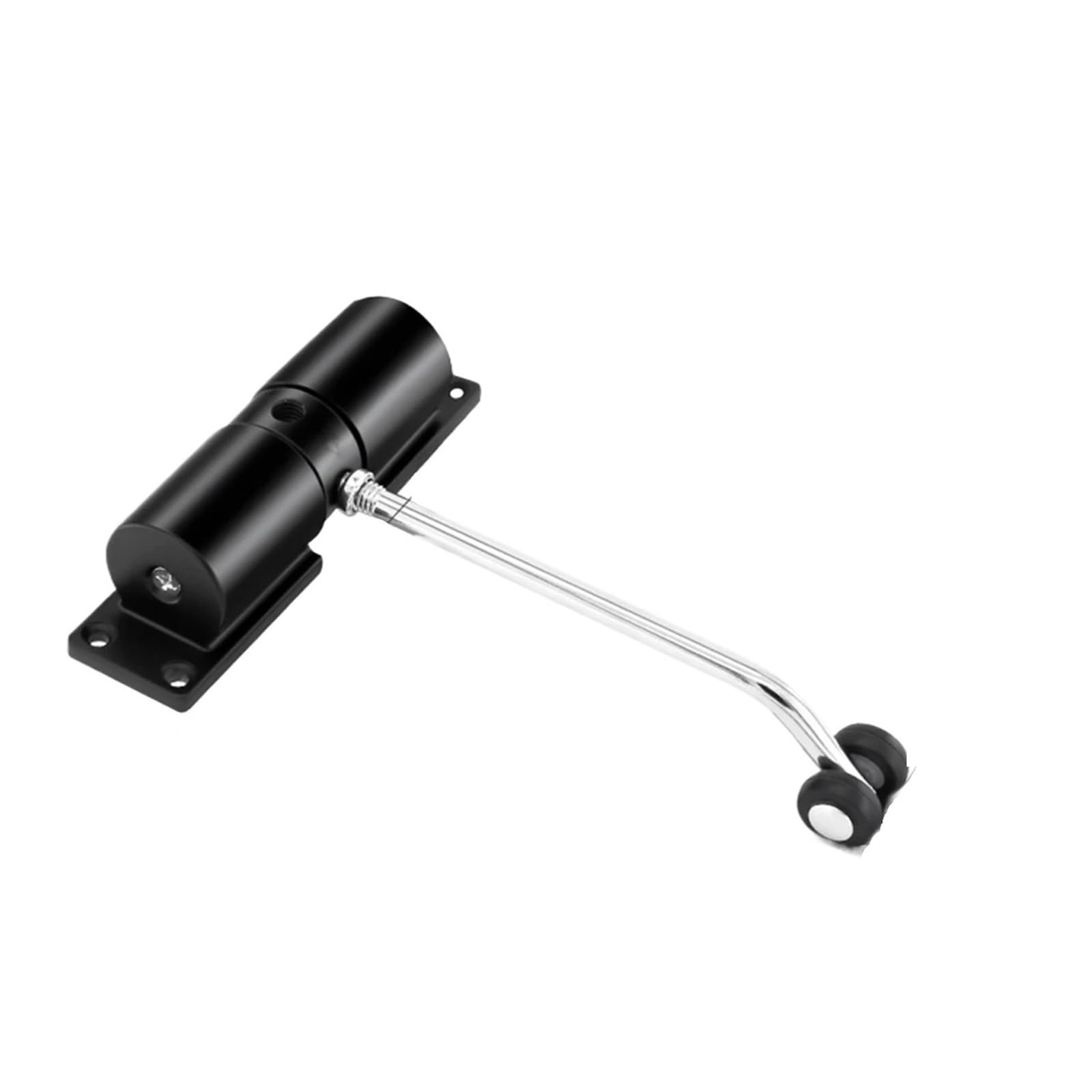 Door Closer, Simple Household Automatic Hinge Silent Door Closer Invisible,Commercial & Home Use(Black)