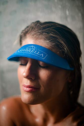 Lashbrella Shower Shield Visor (Dark Blue) - Eyelash Umbrella - Eyebrow Shield Visor for Eyelash Extension, Microblading, Permanent Makeup Aftercare Protection