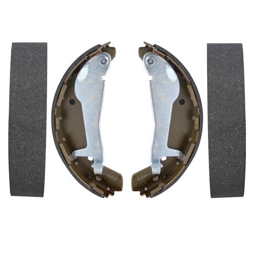 Image of Detroit Axle - Rear Brake Shoes for 09-11 Chevrolet Cobalt HHR Pontiac G5 | 03-06 Chrysler Sebring Dodge Stratus Replacement Semi-metallic Brake Shoes