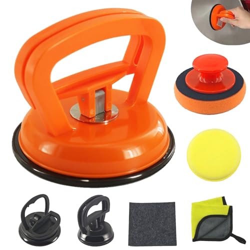 VITASHYNX 3 Pack Car Dent Puller, 7-in-1 Suction Cup for