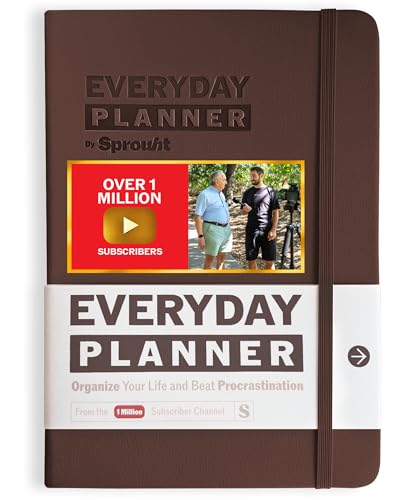 Sprouht Undated Daily Planner | 90 Day Daily & Weekly