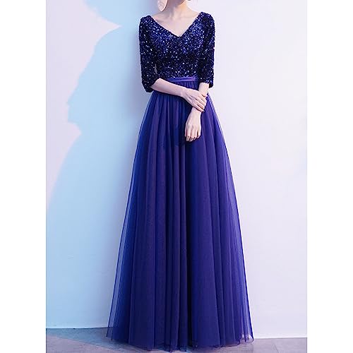 Vestidos Formais Para Mulheres Vestidos De Festas De Noite De Lantejoulas Longas Vestidos De Noiva
