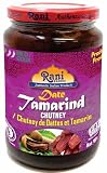 Rani Dates & Tamarind (Imli) Chutney 26.5oz (750g) Glass Jar, Ready to eat, Vegan ~ Gluten Free | NON-GMO | Kosher | No Colors | Indian Origin