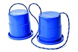 Just Jump It Set of 2 EZ Steppers - Active Indoor and Outdoor Activities for Kids - Can Stepper Toys...
