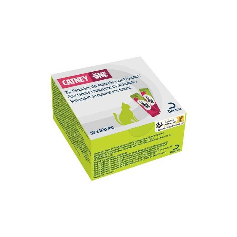 CATNEY ONE 30x250mg, Ergänzungsfuttermittel zur Reduzierung der Phosphataufnahme bei Katzen