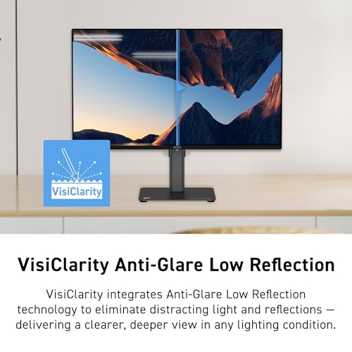 Image of MSI PRO MAX 271UPX12G 27-inch 3840x2160(UHD) QD OLED Monitor,120Hz,DisplayHDR True Black 400,FreeSynch Premium Pro,HDMI,Display Port,USB-C, △E< 2,Mac Optimization,Height Adjustable Stand,Speaker,Black