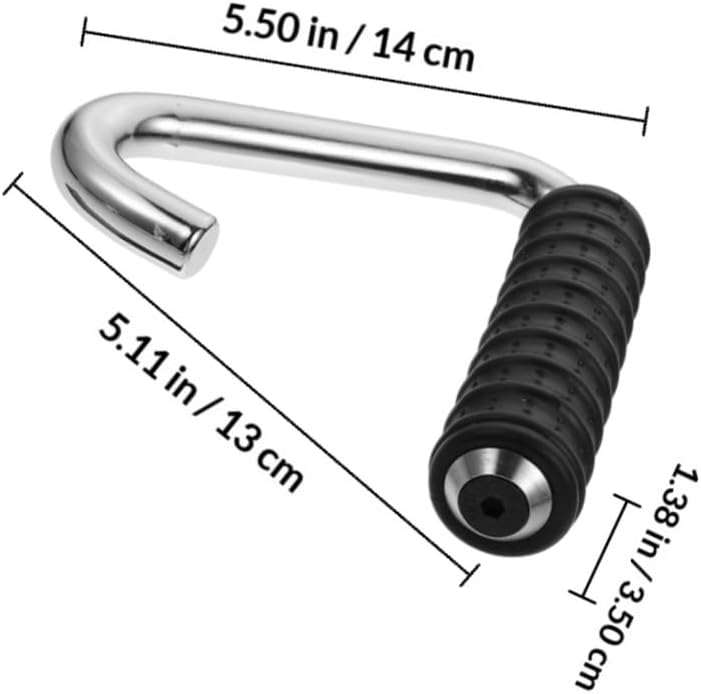 Gym Accessories Weight Lifting 2pcs Exercise Pull Rod Handle Fitness Equipment Handle Home Gym Exercise