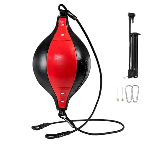 Boxen Doppelendball, Hängend Punchingball Für Reflex Und Boxtraining, Verstellbares Gummiband, Boxbirne Set Für Erwachsene Kinder(B) Boxen Doppelendball, Hängend Punchingball Für Reflex Und Boxtraining, Verstellbares Gummiband, Boxbirne Set Für Erwachsene Kinder(B)