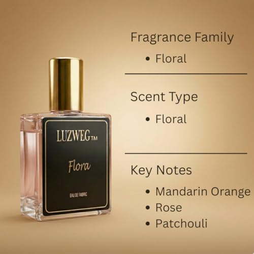 Image of Flora 30 ml Perfume (Floral) | Soft & Elegant Unisex EDP | Long Lasting Floral Fragrance | Premium Travel Size Perfume for Men & Women | Everyday Light Scent | Gift for Him & Her