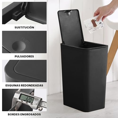 Mejores comprativas On-line Botes de basura para baño Top cinco. 12 Mejores comprativas On-line Botes de basura para baño Top cinco. 12