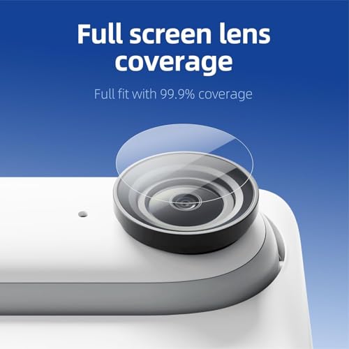 Image of Action Pro Screen Protector Camera Lens Compatible With Insta360 Go 3 Hd Camera (Set-1 /2Pieces)