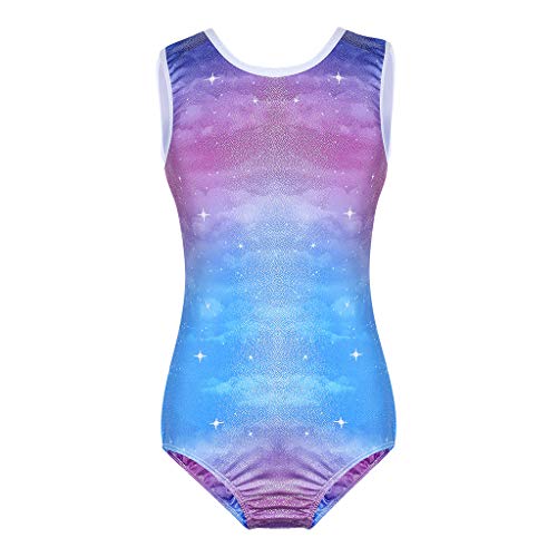 NC Roupa de Ginástica Sem Mangas para Meninas Meninas Ballet Macacão de Uma Peça - 8 (7-8A)