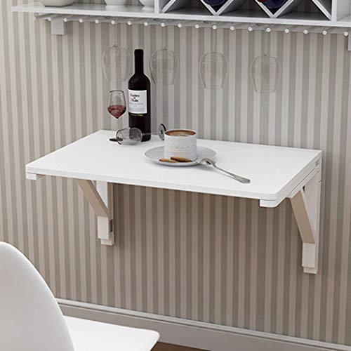 Wall-Mounted Table Folding Wall Mounted Workbench Folding Solid Wood Table Dining Table Desk Bar Tables Workbench Study Table Solid Wood Butcher Block