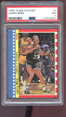 Larry bird fleer sticker Clearance