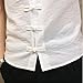 Men's Linen Chinese Clothing Tang Suit Short Sleeve Shirt for Men Mens Romper Jumpsuit (Grey, L) Men Halloween Costumes Adults Scary