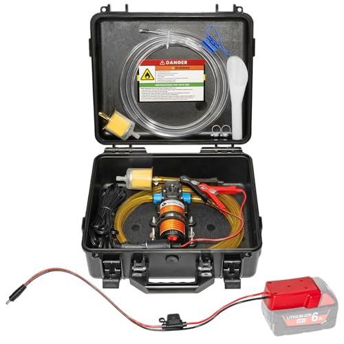 Fuel Transfer Pump Set (85GPH 24V, Pump with Red Adapter) Single 85GPH 24V