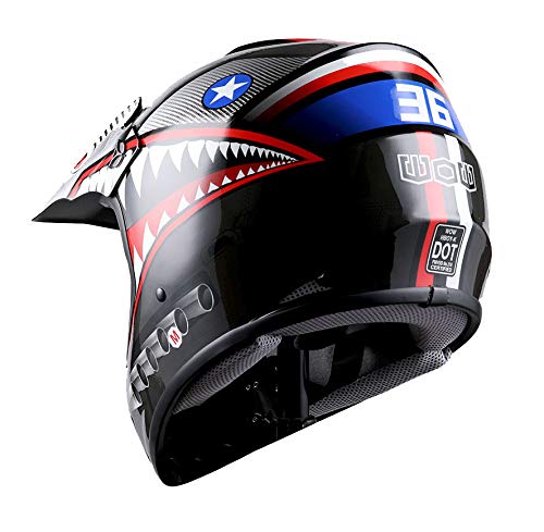 carbon fiber motorcycle helmets dot approved Motorcycle Carbon Fiber Flip Up Full Face Street Adult Helmets DOT S M L XL