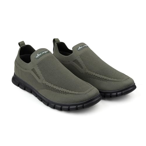 Image of Allen Cooper Training,Atheletic,Gym,Sports Comfortable Extra Max Cusion with Memory Foam Insole,Anti Skid Tech Grip Walking Shoes for Men(650|Color Options- Black,White,Grey /Olive /Size-6,7,8,9,10)