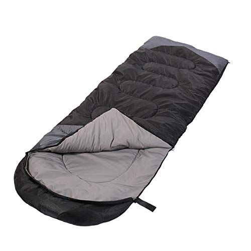 SWTMERRY- Sleeping Bag 3-4 Seasons (Summer, Spring, Fall, Winter) Warm & Cool Weather – Lightweight,Waterproof Indoor & Outdoor Use for Kids, Teens & Adults for Hiking, Backpacking and Camping