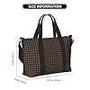 JGHHOUN Medallion Multi Print Versatile Hand Bag Lightweight Tote Travel Adventure Business Weekend Getaways #3