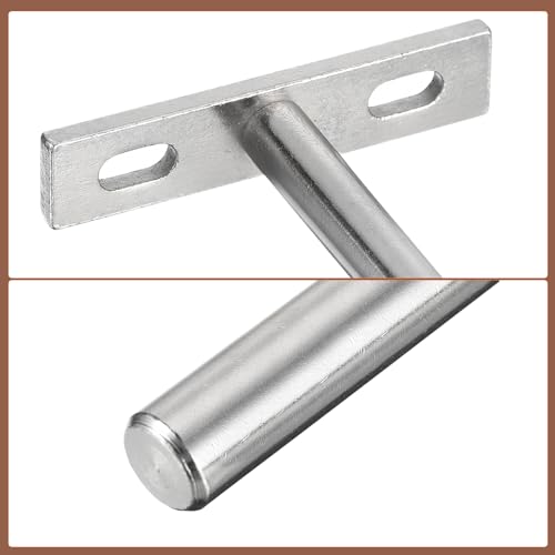 Supports d'étagère flottants de 20,3 cm pour créer une bibliothèque murale design
