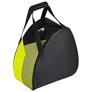 Head Bootbag, Borsa Porta Sci Unisex-Adult, Nero/Giallo, Taglia Unica
