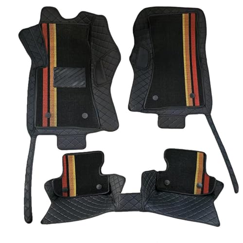 Tapis de sol de luxe pour Ford Mustang MK7 S650 couverture complète