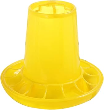 Chick Feeder Chicken Feeder 1Kg/2.2Pound Capacity Food Dispenser for Birds Small Poultry Feeding Equipment