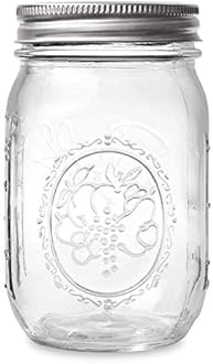 Ball Regular Mouth 16-Ounces Mason Jar with Lids and Bands (12-Units)