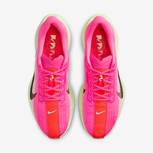 Nike Pegasus Plus Men's Road Running Shoes (HV3022-600, Hyper Pink/Bright Crimson/Barely Volt/Sequoia)4