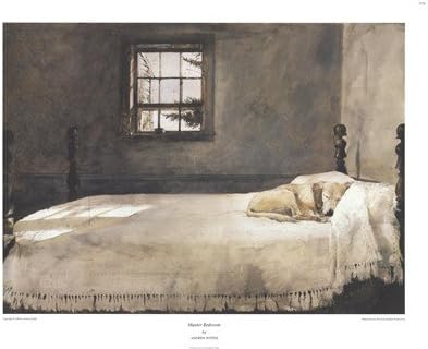 Master Bedroom Art Poster Print by Andrew Wyeth, 29x22
