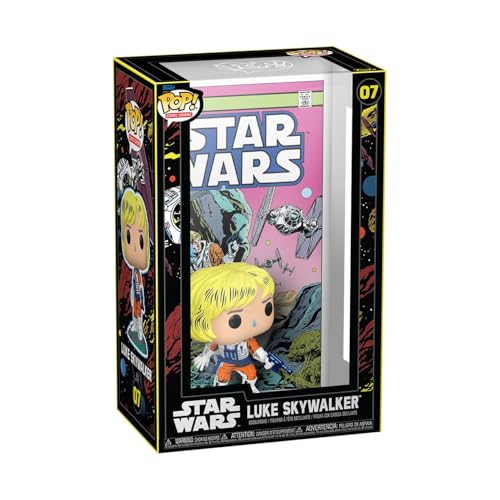 Funko Pop! Comic Covers: Star Wars – Luke Skywalker - Figura de Vinilo Coleccionable - Idea de Regalo - Mercancia Oficial - Juguetes para Niños y Adultos - Muñeco para Coleccionistas