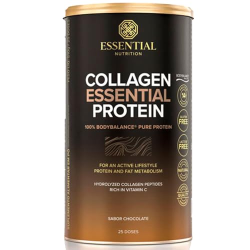 Collagen Essential Protein Chocolate Trufado Essential Nutrition 510g
